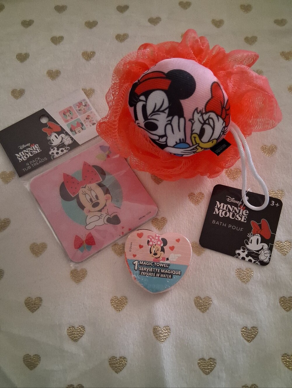 ✂️ 3/$15 *NWT* Disney Minnie Mouse Bath Accessories